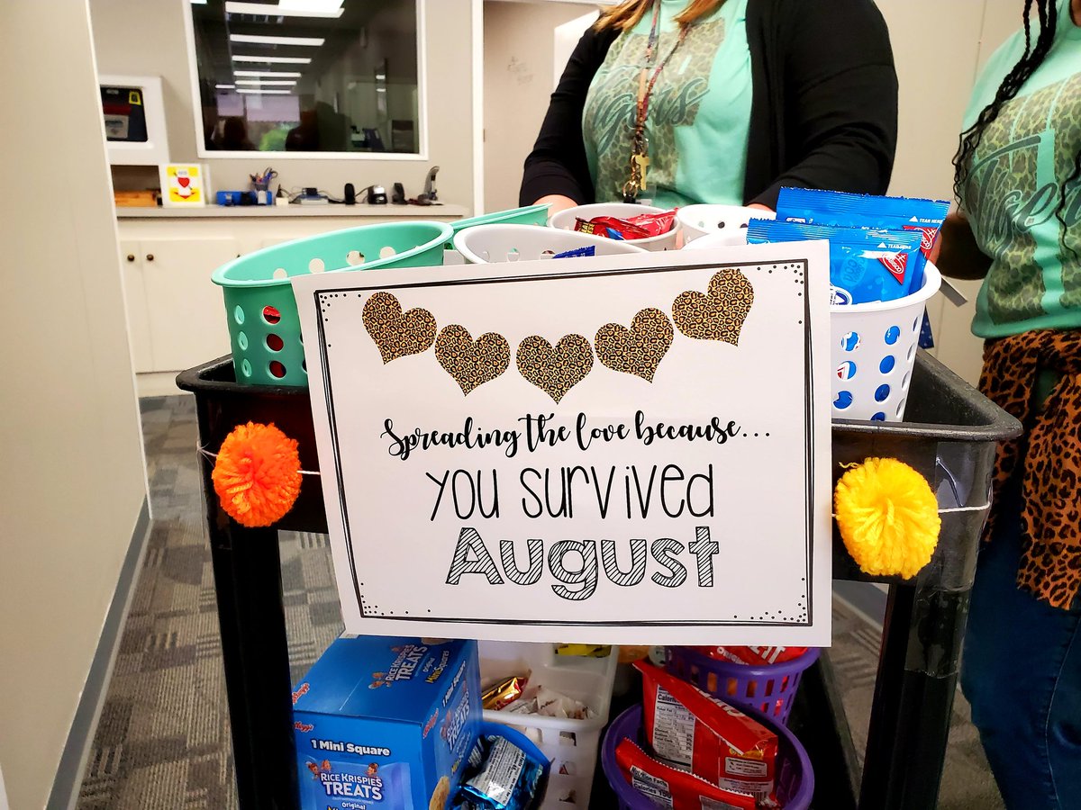 tammy_whitaker's tweet photo. What a treat! Our awesome admins from @PrimaryWP brought the "Woot-Woot Wagon" all the way to @WillsPointISD Administration to brighten our Friday and finish the month with a bang!💙💥 Thank you!! https://t.co/IG8qCTlezl