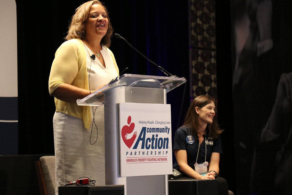 CAPartnership's tweet photo. Shots from this morning’s session on the #2020Census. #CAPCon19 #CommunityActionCounts #CountMeIn #WeCount https://t.co/Nl05rdiBvE