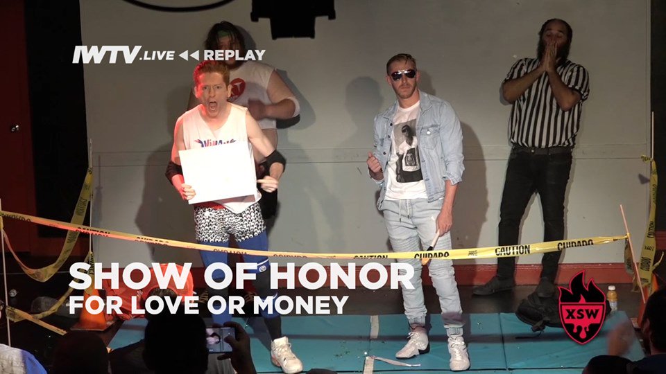 indiewrestling's tweet image. The replay of @XtremelySerious Show Of Honor: For Love Or Money  is now available!

Featuring

@orangecassidy v Shawn From Michael's ( who is absolutley NOT @ShawnFromXSW ) and the #ManhattanScrewjob

+ @3MotherDuckers @K9_Magnum @JohnnyPopXSW &amp;amp; more!

independentwrestling.tv/player/g3vaMqN…
