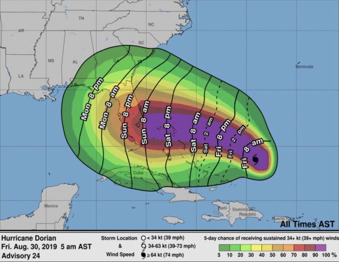 PDACares's tweet photo. We are thankful #Dorian was not as impactful as anticipated in Puerto Rico, but we now look to Florida and pray for those in its path. PDA is grateful to have our long-standing partnership with the Florida PDA Network (FLAPDAN), with whom we have been in contact. 
@Presbyterian https://t.co/X4JIDDlhl4