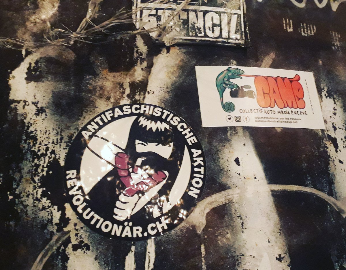 Came On Twitter Stickers Bern Antifasciste Antifaschistische Aktion Antifa Stiker