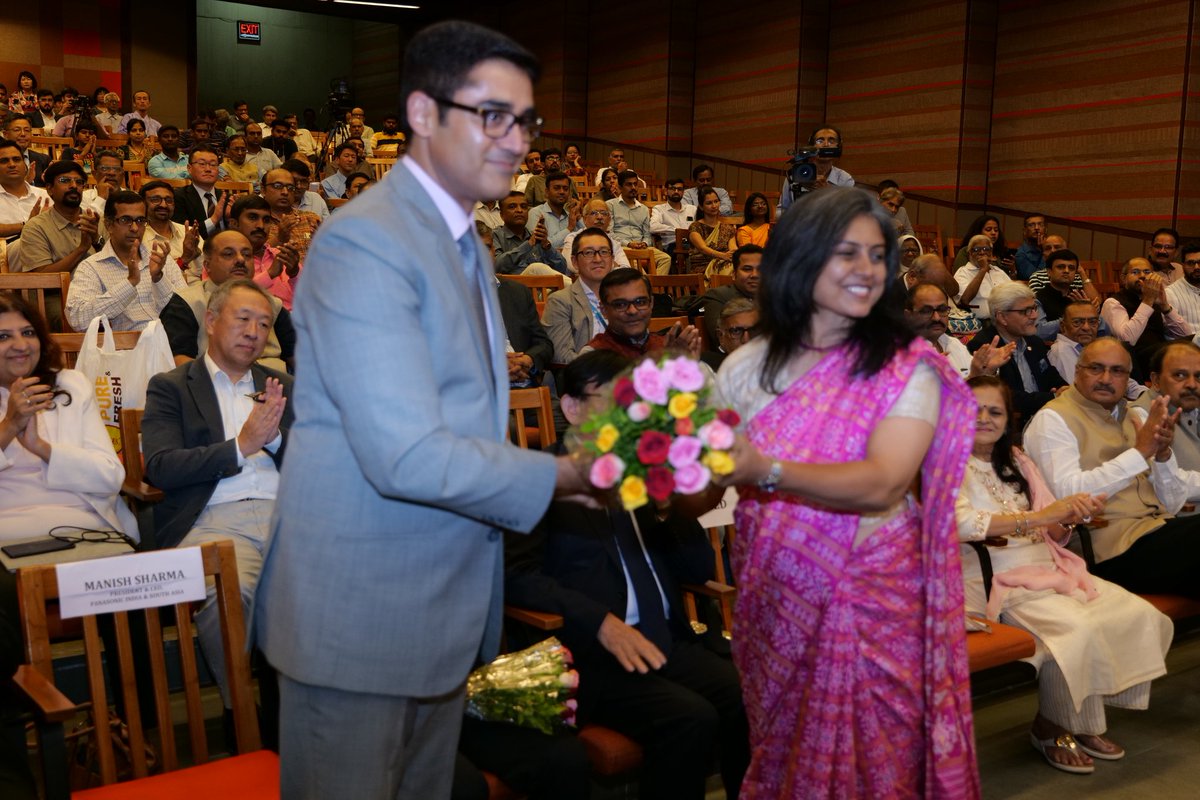 _Manish_Sharma_'s tweet photo. Attended the inaugural session of India Japan business and tourism conclave in Ahmedabad. It was a pleasure hearing Ambassador @SujanChinoy &amp; look forward to the business sessions today! https://t.co/8toZqPD7pn