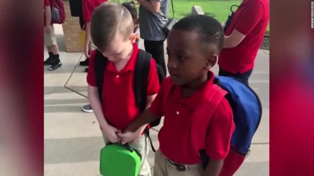 866beahero's tweet photo. Way to Go Connor and Christian! You are outstanding Upstanders! Take a lesson from these boys about kindness, friendship, and inclusion. #866BEAHERO #Kindness #friendship #Upstanders #sfvcmhc,inc https://t.co/j4G3ry6b4C https://t.co/9abCocewDR