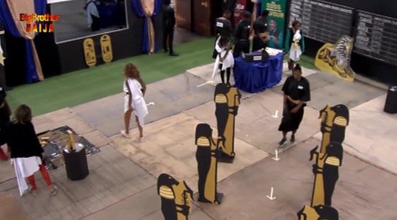 BBNaija's tweet photo. It's time once again for the @Bet9jaOfficial Friday Night Arena Games. Who are you repping tonight?
#BBNaija 
https://t.co/4cHCj0BQLa https://t.co/gOj3D6A7Bl