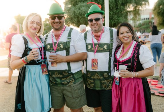 Show up in style! Dress in your best lederhosen and dirndl &amp; be a part of the Beer Maid’s contest!

Tickets: purchase a group of 4 tickets for $30!

…townphoenixoktoberfest.eventbrite.com