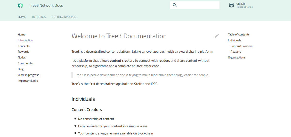Tree3Network's tweet photo. Our documentation is live at https://t.co/xA3PU2OI6t
More updates on the docs will be done in time.🙂

#stellar https://t.co/JutNC82l6p