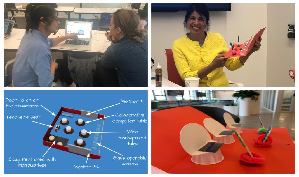 tinkercad's tweet photo. In reinventing her technology classroom using @Tinkercad and @adskFusion360, Chi Tran of @BostonSchools chose to use glitter to represent her students because "they are magic." Teachers, which craft material would you use to represent your students and why? https://t.co/M9TLrV2pLh