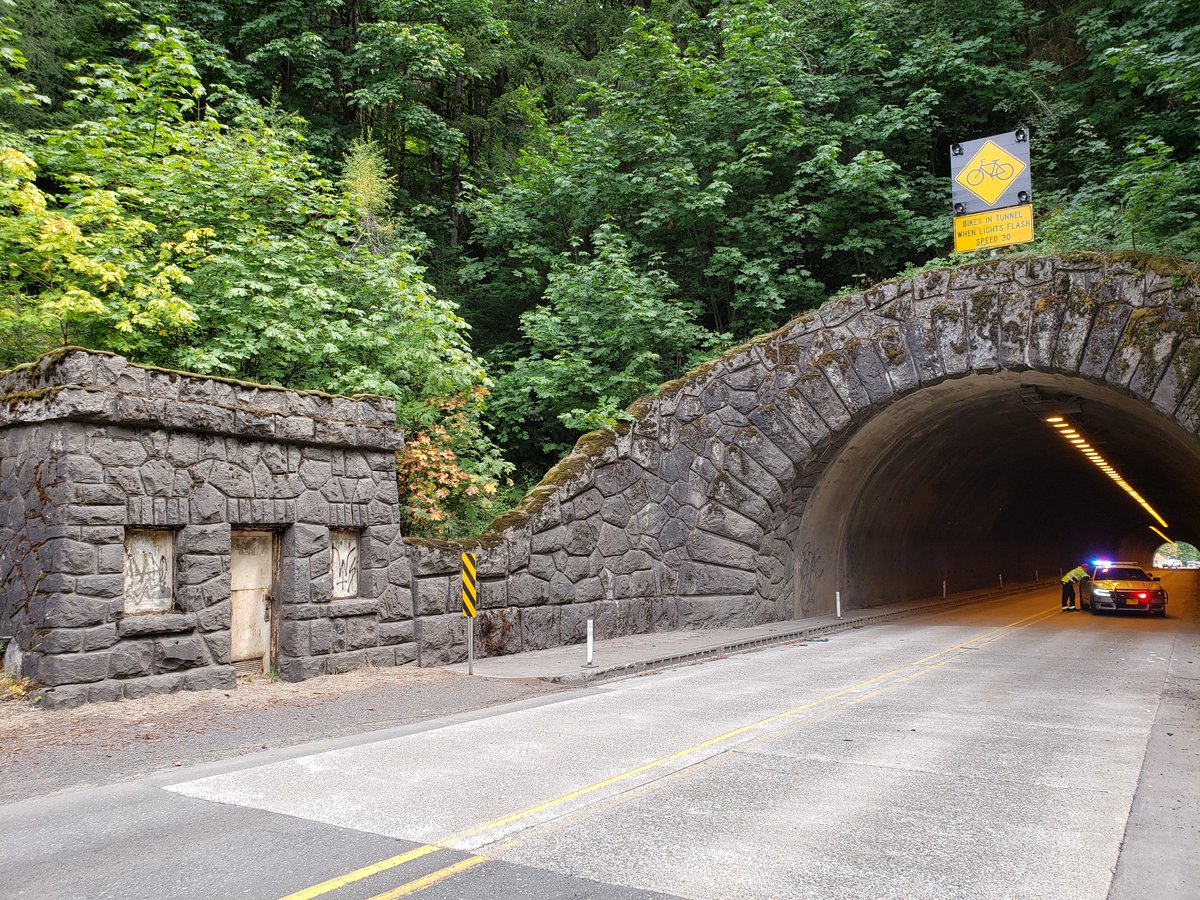Crews on scene of an MVA at Dennis L. Edwards tunnel on HWY 26. Road closed in both directions for a period of time.