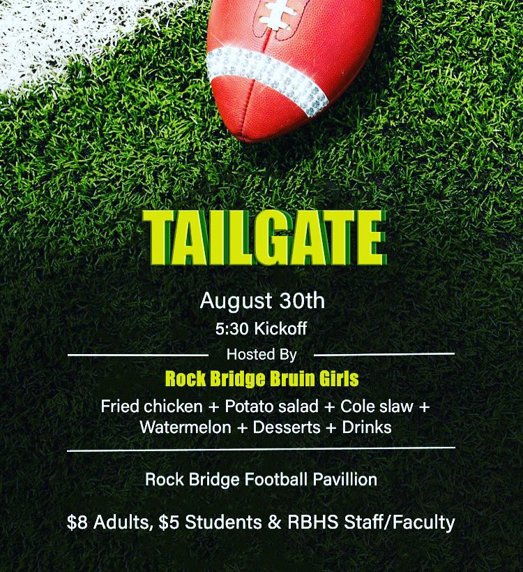 Rain or shine, we’re going to have a good time! Getting ready to ROCK the BRIDGE!! Come join us! #gobruins