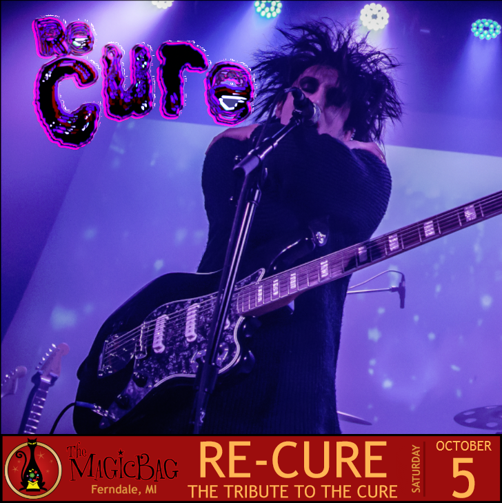 themagicbag's tweet photo. Celebrating the music of Rock &amp; Roll Hall of Famer’s @TheCure! Re-Cure returns to the Magic Bag on Saturday, October 5 for the full on Cure concert experience! Doors 8pm - $15 in advance. Tix on sale now! #TheCure #LoveCats #ReCure #TheCureTribute #RockAndRollHallOfFame https://t.co/rJcAkvaROO