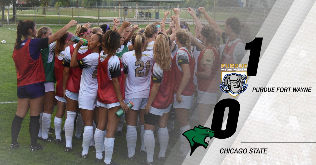 MastodonWSoccer's tweet photo. The 'Dons take home a victory against Chicago State with the only goal scored by Hannah Kroger!

#GoDons #FeelTheRumble #SummitWSOC https://t.co/pIdIvmCLRA