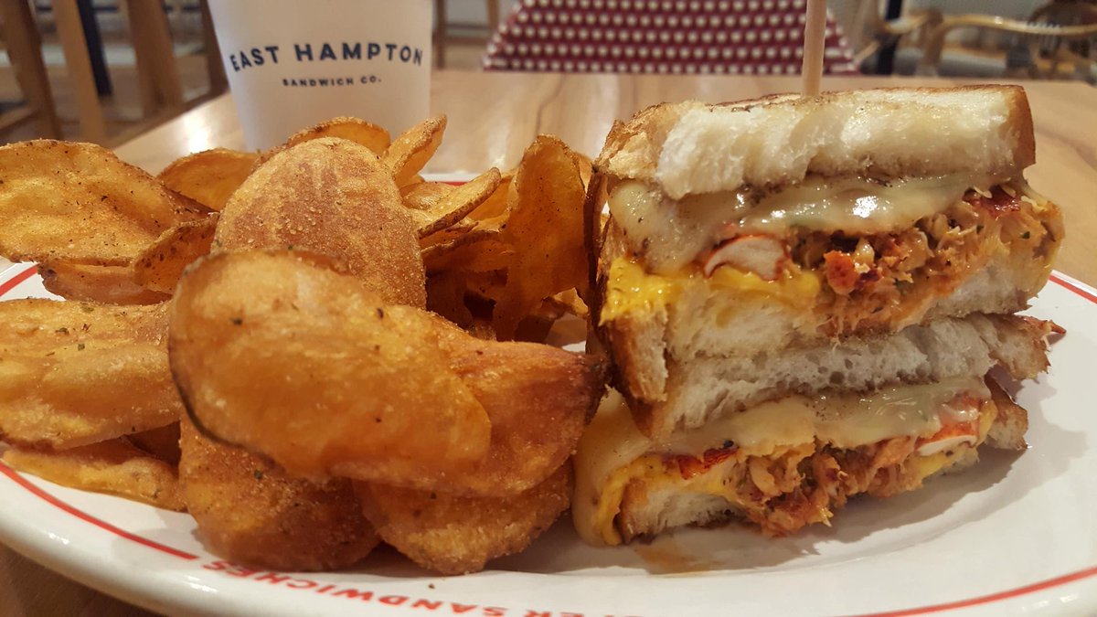 *kid from New England moves to Alabama and flies to Texas to eat a lobster grilled cheese*

@ East Hampton Sandwich Co.