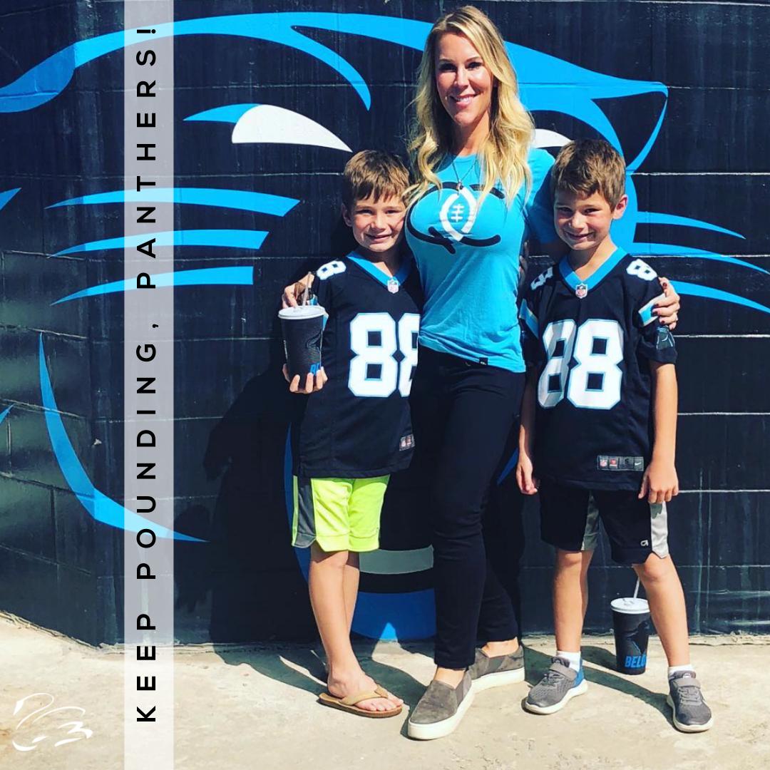PPSDOffices's tweet photo. #FlashbackFriday — Dr. Kline and her sons took a much-needed day off to cheer on the @panthers. 
#carolinapanthers #date #keeppounding #mains #DrKline https://t.co/5hiaEUZJ0G https://t.co/kRUKu2jFUk