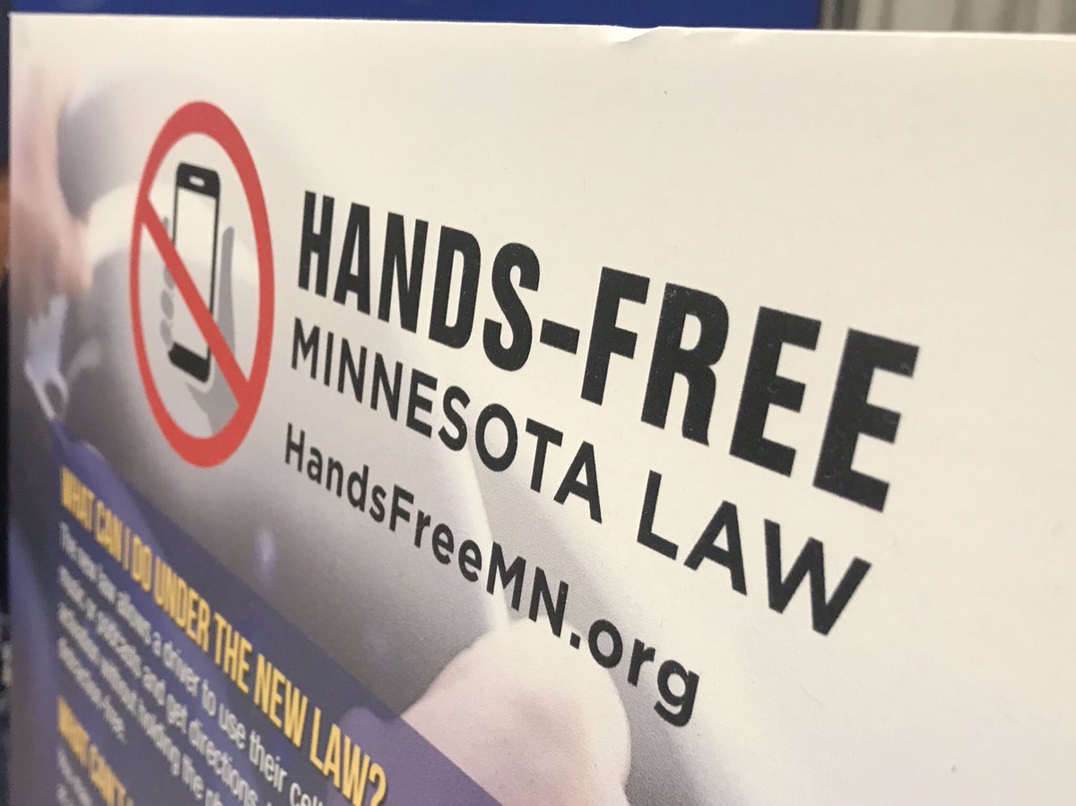BoydHuppert's tweet photo. In first month of MN’s hands-free law, men are being stopped more than women and drivers in their 20’s &amp; 30’s lead all ages in violations.  More on KARE at 6p https://t.co/oSb2YvxoX7