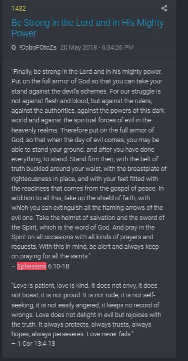 16. i.e., Luficer. Hence, the many recitations to Scriptures relating to spiritual battle such as Ephesians 6 in the Qanon posts.  @Potus and Q have told us this was not just another 4 year elections. They recognize what is at stake. I believe  @GenFlynn could be part of the