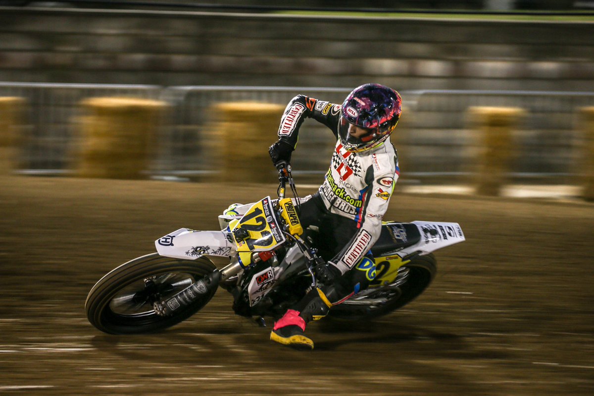 AmericanFlatTrk's tweet photo. BACK IN THE LEAD! 
Dalton Gauthier dominates at #SpringfieldST 🥇 https://t.co/i0c2Xawiog
