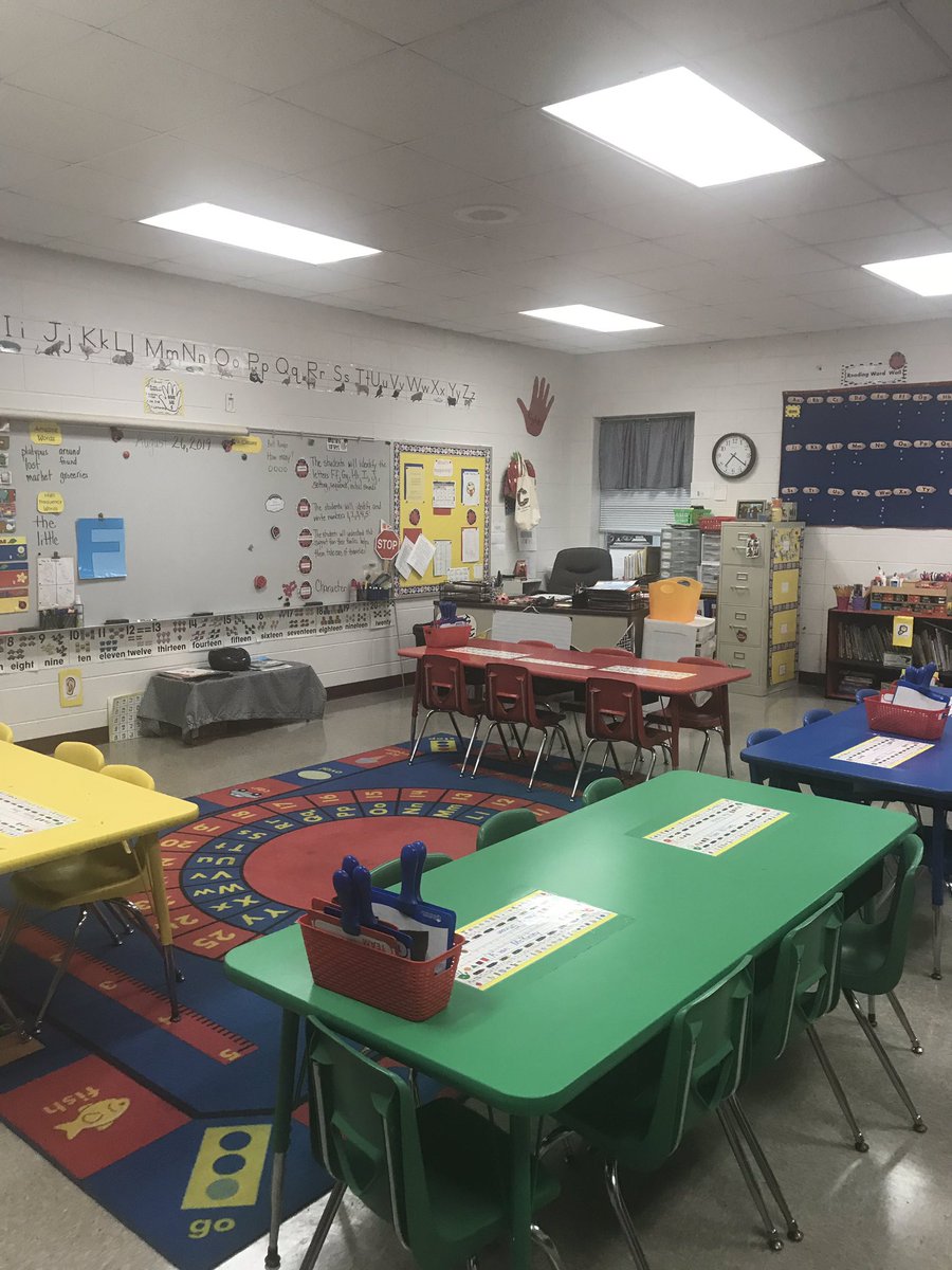 TLClausell's tweet photo. @WeAreTeachers My Kindergarten class is up and running!! 🐞 https://t.co/dv9i5H6g58