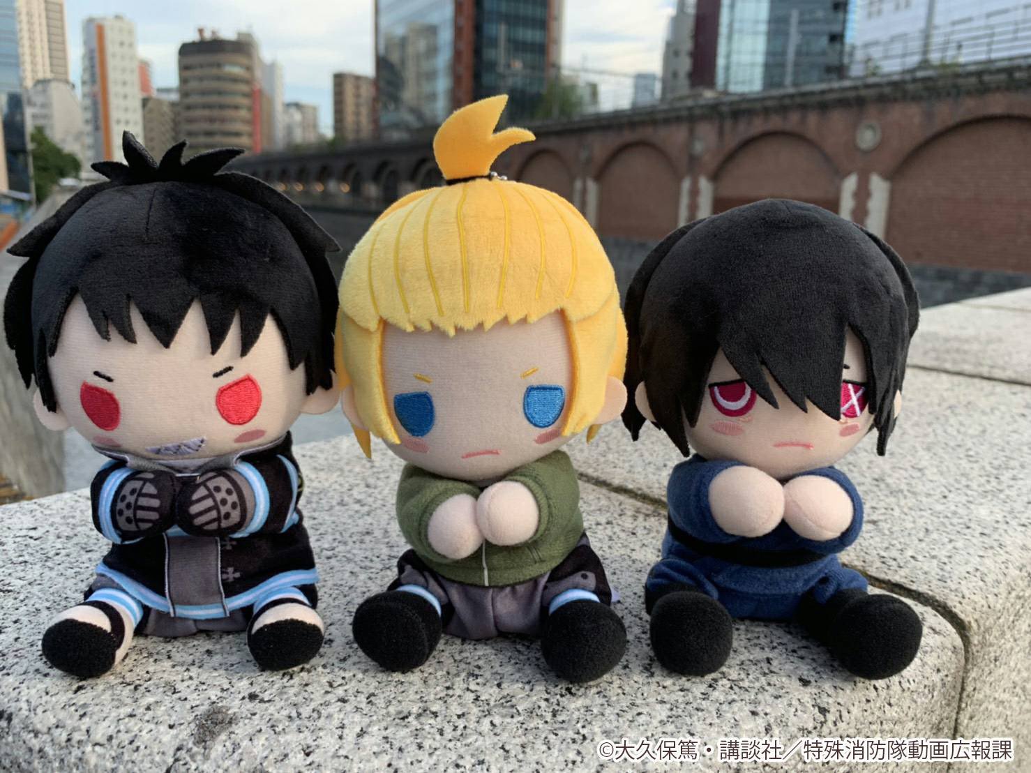 炎炎ノ消防隊 ぬいぐるみマスコット 炎炎ノ消防隊 ぬいぐるみS 森羅日下部 (キャラクターグッズ
