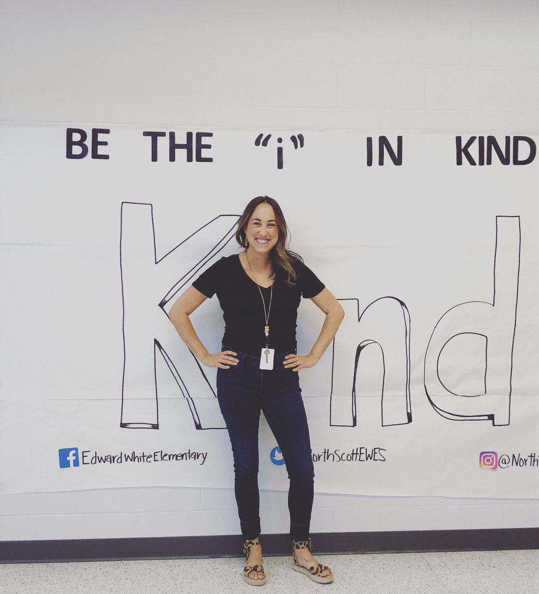 Be the “i” in kind #teachthemkindness #cooltobekind