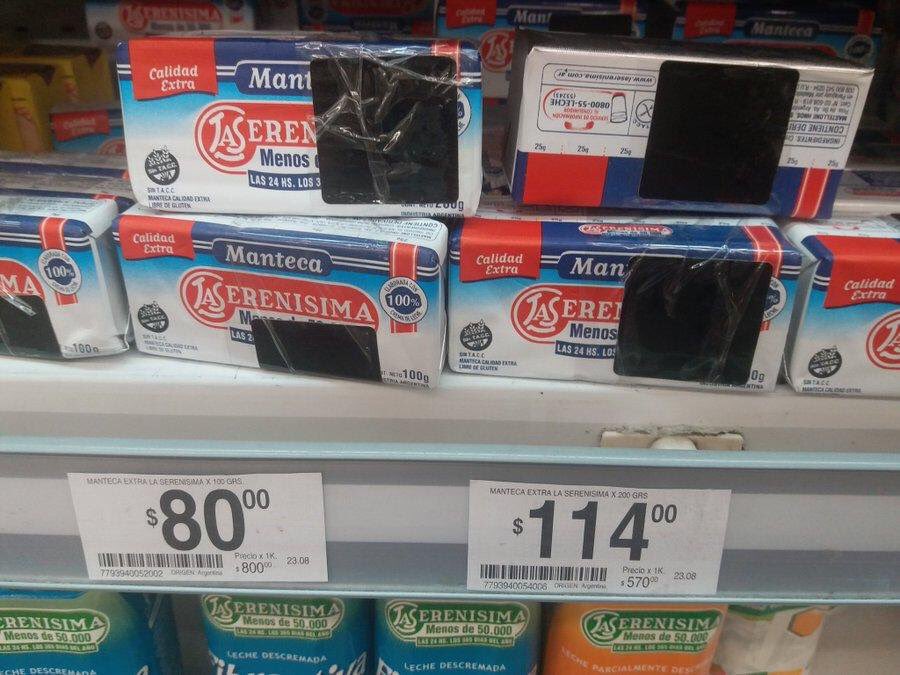 OfeFernandez_'s tweet photo. 2015 / 2019 
Excelentes los resultados de su gestión, 100 pesos más y alarma a la manteca. https://t.co/oIVHeDObDN