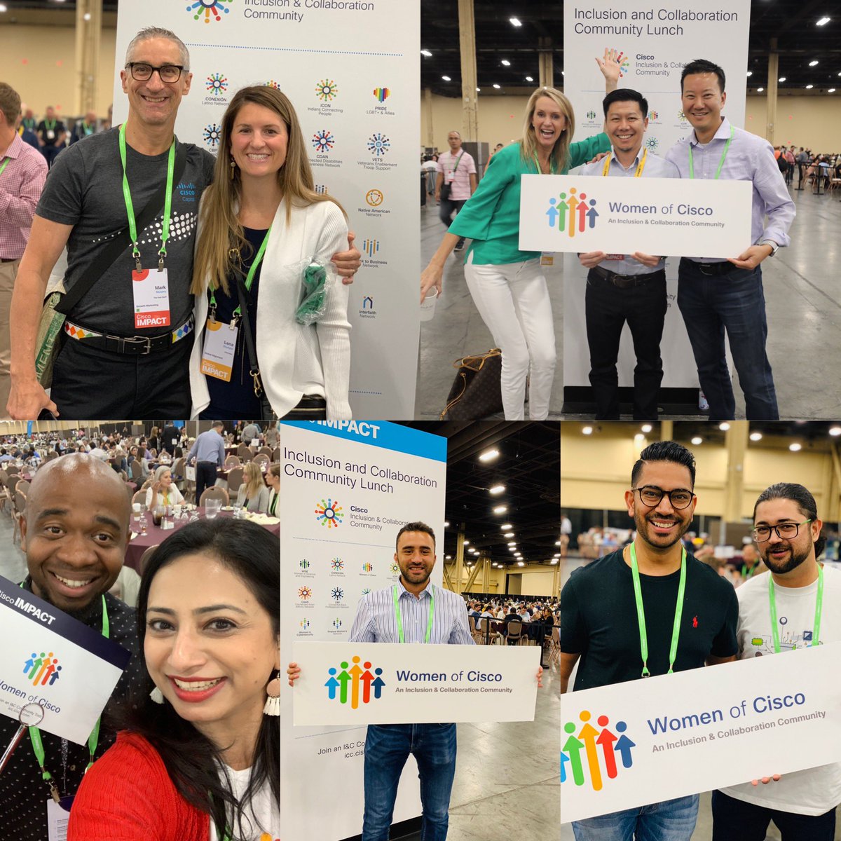 WomenOfCisco's tweet image. Huge thanks to our bold, caring and stellar allies @Cisco_MFI, @CiscoCAAN, @CiscoPrideERO for joining us at #CiscoIMPACT Office of I&amp;amp;C Networking Luncheon and #WomenOfCisco launch celebrations. #WeAreCisco #WereStrongerTogether #BeTheBridge