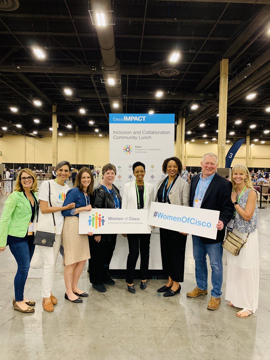 WomenOfCisco's tweet image. Huge thanks to our bold, caring and stellar allies @Cisco_MFI, @CiscoCAAN, @CiscoPrideERO for joining us at #CiscoIMPACT Office of I&amp;amp;C Networking Luncheon and #WomenOfCisco launch celebrations. #WeAreCisco #WereStrongerTogether #BeTheBridge