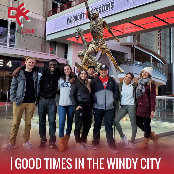 Dynamic_Edge_LA's tweet image. Flashback to a memorable weekend in #Chicago with the #DynamicEdgeConsulting team! ✈️🏀  #FBF #LongBeach #BusinessTrip