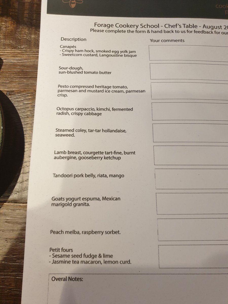 MartineSwaepTEP's tweet photo. Thanks for another great evening @ForageKitchenUK @ForageSchoolUK Amazing as always. #experimental #foodie #Suffolk #Rougham #ForageKitchen https://t.co/D5fj9XLPaF
