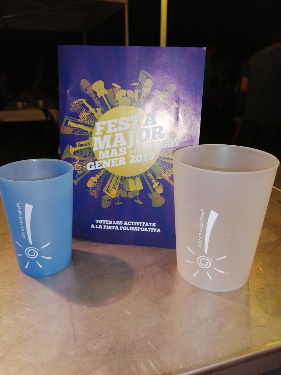 ApvMas's tweet photo. FM #MasGener sostenible: gots retornables. Et diverteixes i ajudes al Medi ambient @aov @ajsantcugat @totsantcugat @StCugatInforma https://t.co/AvCnmrKL6S