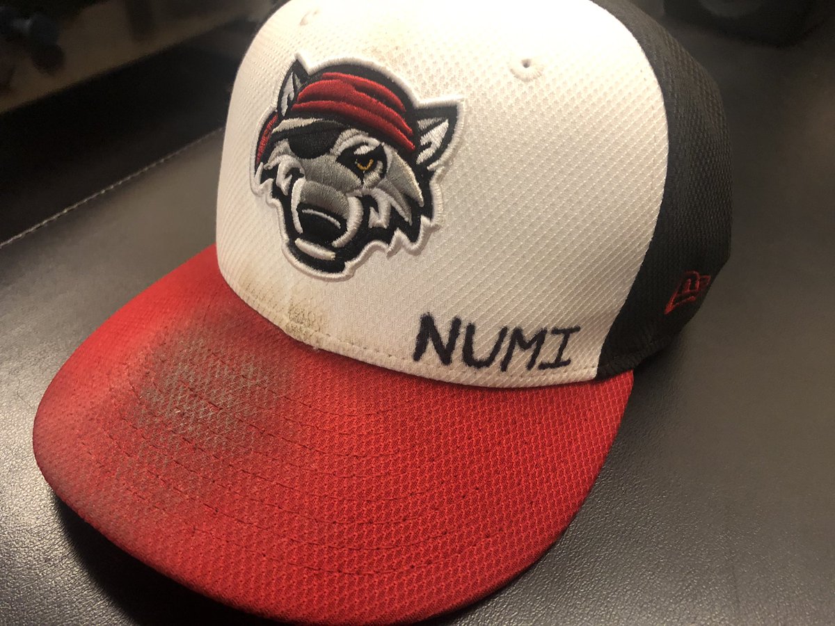 erie_seawolves's tweet photo. The SeaWolves will be wearing “NUMI” on their caps in support of their teammate Chace Numata. https://t.co/zH3u6fsShN