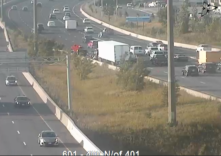 680 News Traffic On Twitter Cottage Bound Nb 400 Just North Of