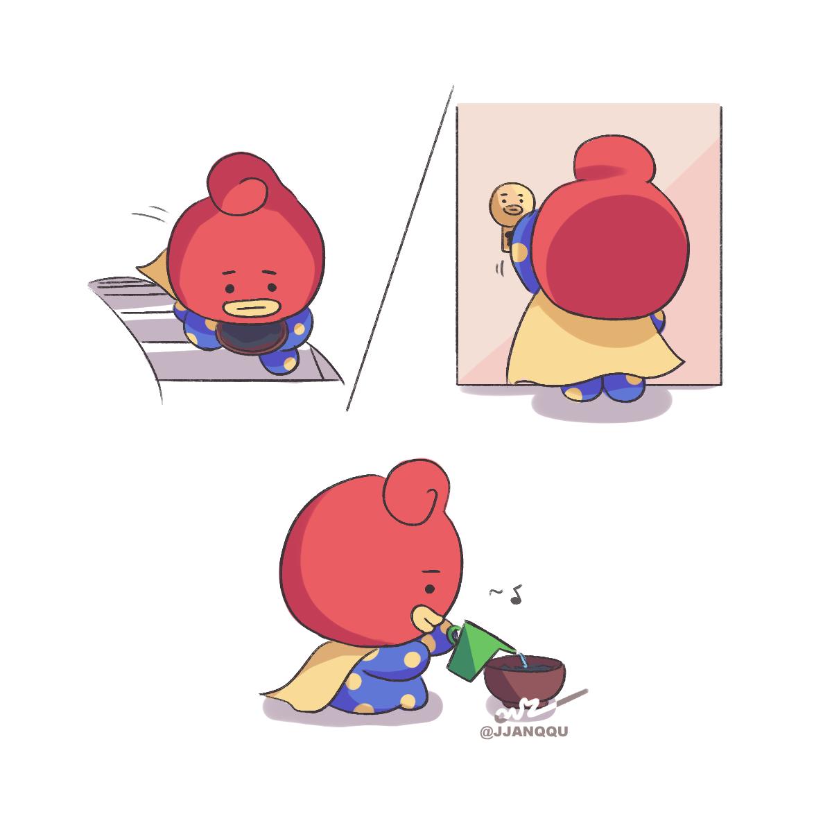 jjanqqu's tweet photo. am i doing it right, brother tata?🌱 https://t.co/eLovKPvlaz