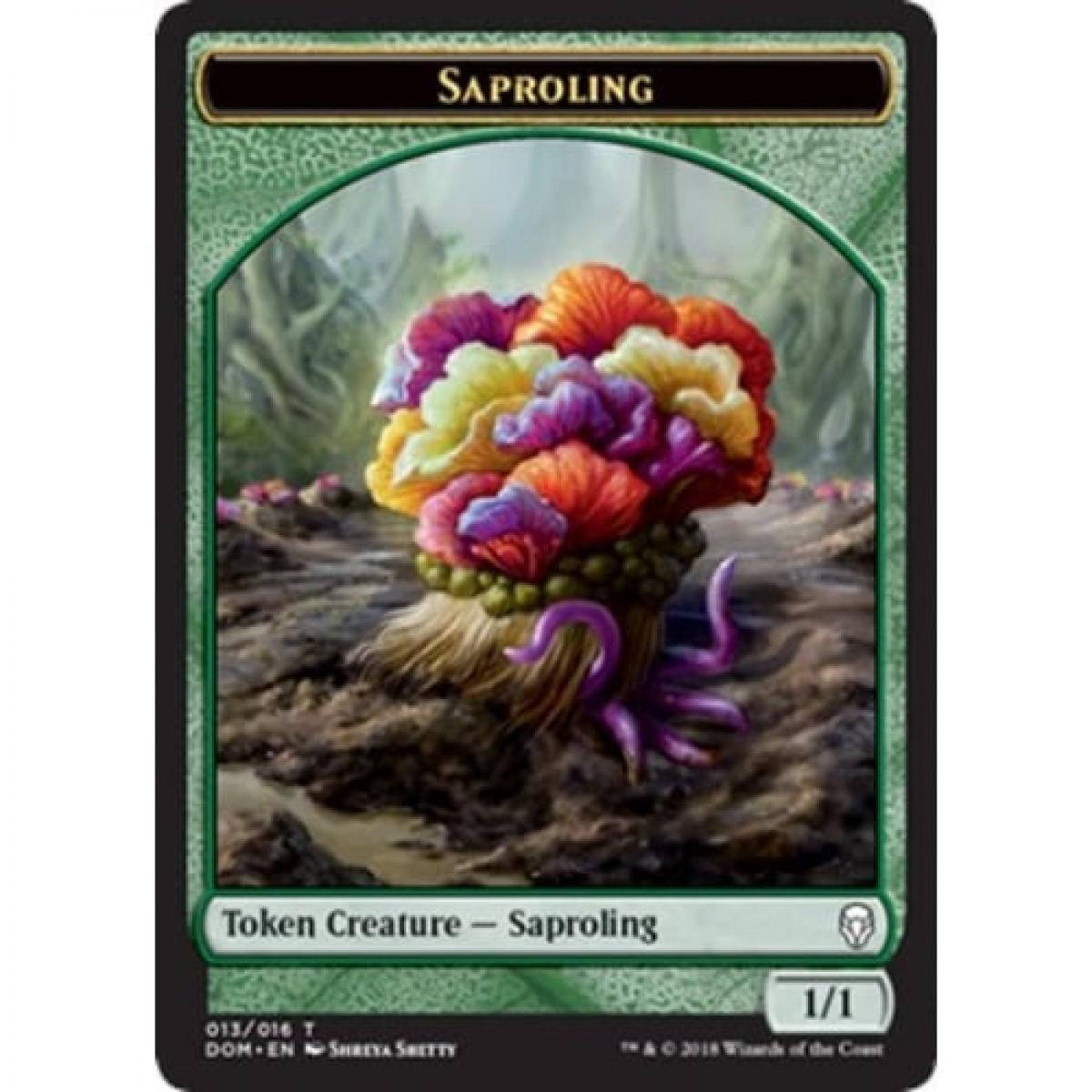 leynfox's tweet photo. @glovestudios @AgentPaperyyc  plays Magic: The Gathering (I don't play) and introduced me to saprolings.  Weird and strangely cute plant things. https://t.co/BVpBBYuvuk