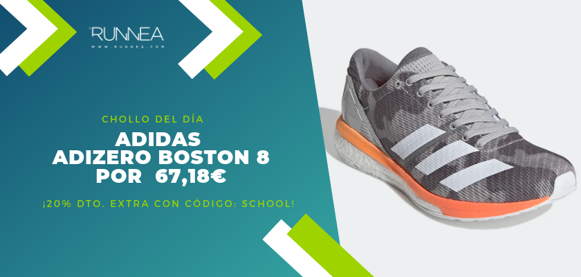 runnea_com's tweet photo. 🔔 Si eres de esas mujeres a las que les gusta🏃♀️ pulverizar cronos, no dejes escapar el #superchollo de las #adidas Adizero Boston 8
➡20% dto. extra con código: SCHOOL
✅https://t.co/10P5jnGSsZ https://t.co/bIbuSc2sdk