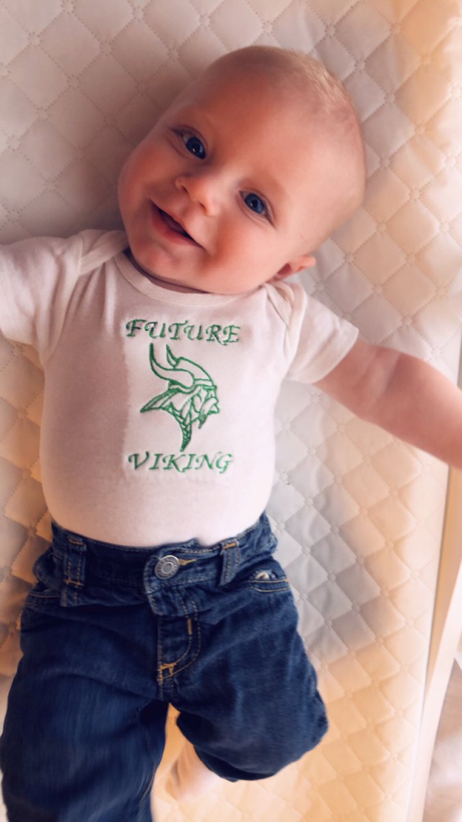 MickelsonMolly's tweet photo. Tucker James Mickelson is showing his #WestSidePride tonight for the football game against our East side rivals. #FutureViking #ParkerVikings #TeachersSon @SDJanesville https://t.co/skvAvMHOAS