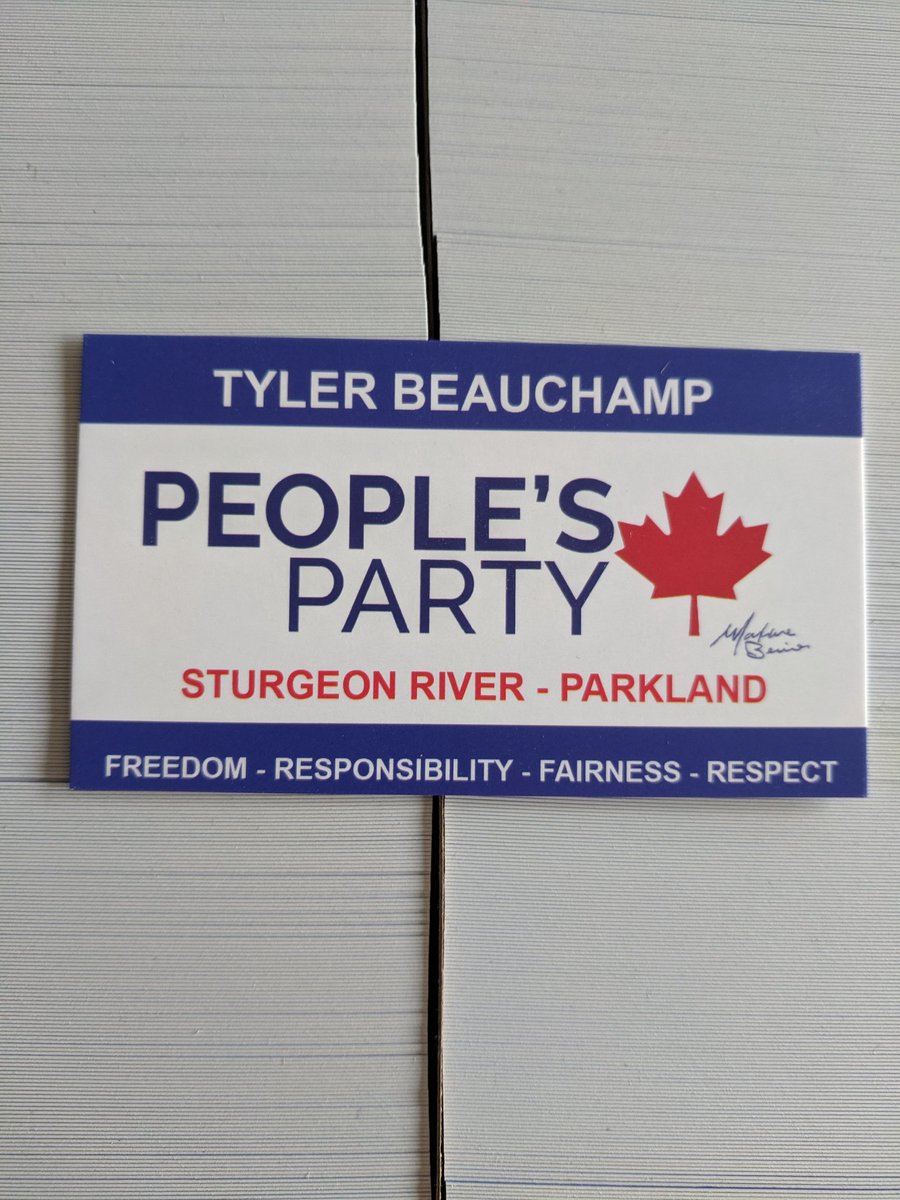 TylerBeaucham20's tweet image. 5000 Business Cards have arrived from the printer. Now we just need to hand them out across the riding.