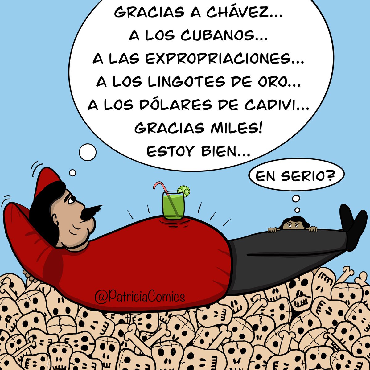 Gracias miles!
.
#maduro #venezuela #destruccion #maduroveteya #expropriacion #30aout <a href="/CaricaturasVe/">CaricaturasVE</a>