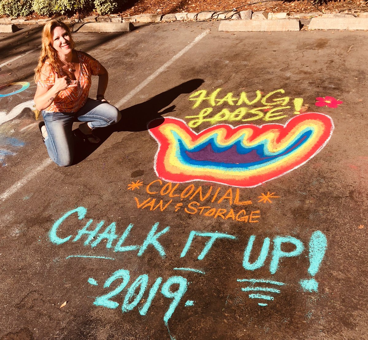 ColonialVan's tweet photo. Come see our very own @MissMeliss916 Melissa Stewart doing an art installation for @ColonialVan  at this weekend's @chalkitupsac Chalk Art Festival at Freemont PArk, Midtown 15th &amp; P street ALL WEEKEND LONG! https://t.co/JVtEgTsgQZ #chalkitup  @FOX40 #supportcommunity https://t.co/klaSAfo2YJ