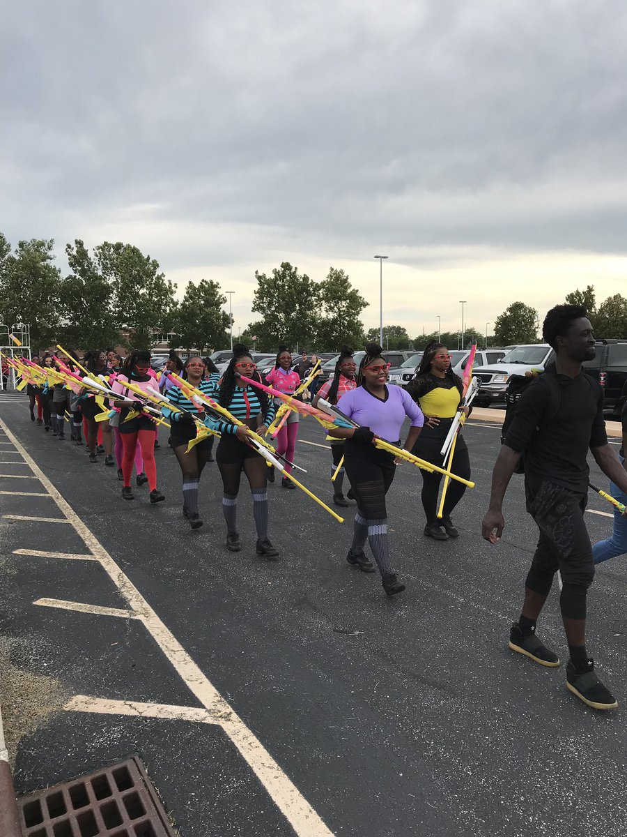 CoachRizzo's tweet photo. The energy is building for our home opener @PikeHighSchool ! @PikeRedZone is filling up for camp night and our awesome marching band is in the house! https://t.co/jpp27QFtfO