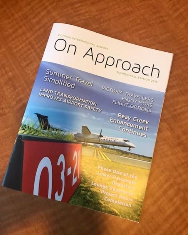 FlyYYJ_EnvolYYJ's tweet photo. Just arrived... the Summer/Fall Edition of our newsletter, On Approach! .
.
.
.
#onapproach #airport #magazine #airportlife #yyj https://t.co/0hPSjw2dfp https://t.co/gmTiNk3Hbb
