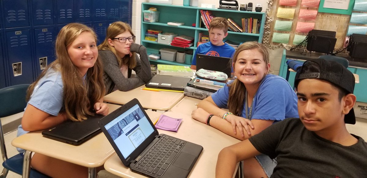 Debnorcia's tweet photo. So proud of my class today. They worked together to find the antidote before the toxic cells spread. #escaperoom #allaboutcells @MMSbluedevils1 https://t.co/0BLPYpO7au