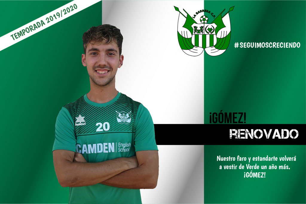 RENOVACIÓN TEMPORADA 2019/2020:

Guardamos lo mejor para el final, nuestro Faro y Estandarte volverá a ser verde una temporada mas, los barreristas disfrutaremos de la clase de Gómez en el regreso a 1 andaluza....

#SEGUIMOSCRECIENDO