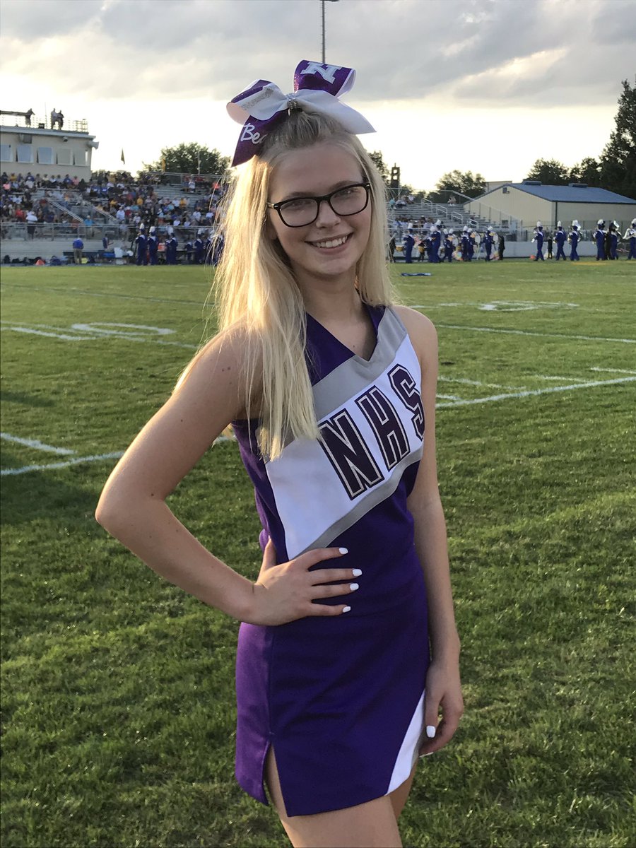 ETheysSME's tweet photo. If you are at the Football game tonight or see Rylan Renegar, congratulate her on being Northern Cheerleading Cheerleader of the week! https://t.co/WarG5kXhDO