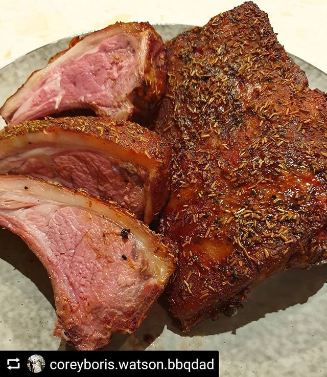 Do you Glam Ya Lamb?
Have a gander at this ripper rack. Tip top Corey 👏🏻😁
•
#repost <a href="/coreyboris/">Boris Corey</a>.watson.bbqdad
•
Lamb rack.
•
Cooked a nice lamb rack tonight from lamb off my grandma's old farm which was cut up at @maidmentsmeats. Cooked indirect in t… ift.tt/34dBJNd