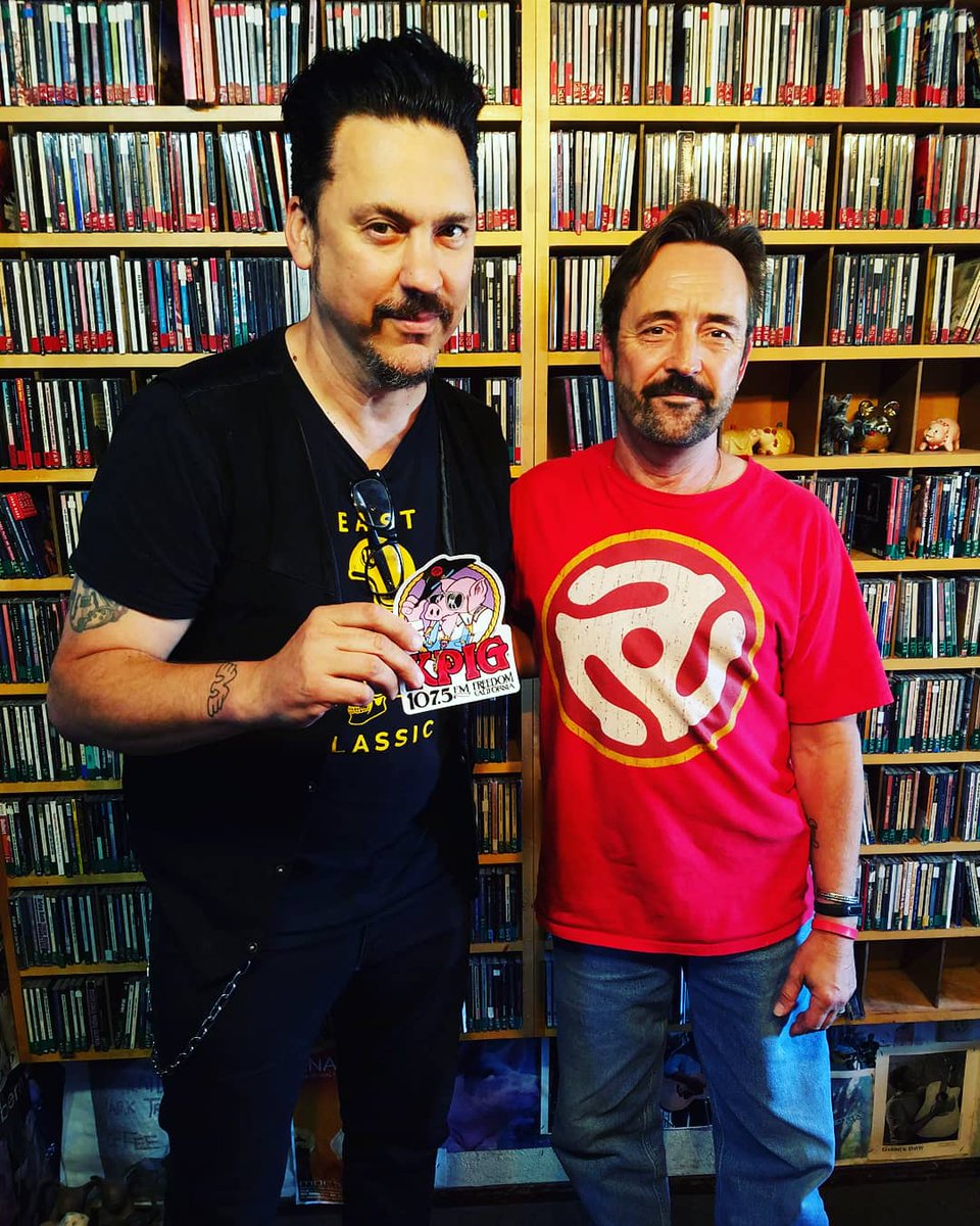 KPIG's tweet photo. Had a blast chatting and #musicnerding out with @jessedayton this afternoon on the π· . Check him out tonight with the @BlastersBand at The Siren in #MoroBay https://t.co/wek3scSk7b