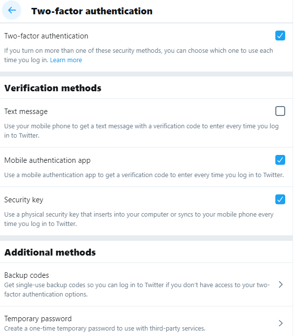 Dear Twitter: If you care about your account, get a Google Voice # to replace your mobile # in Twitter settings. Uncheck SMS. Then use only either mobile app or even better a security key for 2-factor authentication. Do this for every other account you care about that you can.
