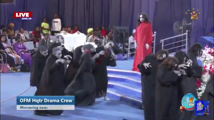 MyCelebrationTV's tweet photo. NOW: #Special_Presentation by OFM_Hqtrs Drama Group
https://t.co/Ri3XA4HtFf
#Fire_And_Miracle_Night
#August_Edition
@APOSTLESULEMAN @DrLizzySuleman
#OFM_HQ
#CelebrationTv https://t.co/RLlXKYVJea