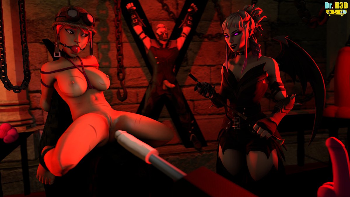 R-18 FORTNITE: Bullseye Dusk - D&BDSM #SFM #Hentai #Porn #Fortnite #3Da...