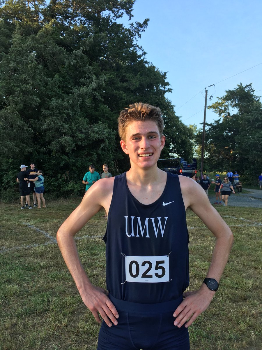 xc_edison's tweet photo. Congrats Patrick Brown UMW Opener Champ 15:45 PR ⁦@milestatdotcom⁩ ⁦@EdisonHS_sports⁩ https://t.co/lmJRXg9T9I