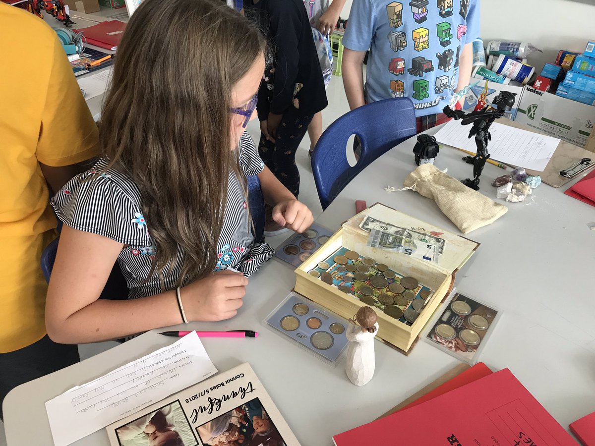 GoLemonheads's tweet photo. This afternoon, the Lemonheads had a wonderful time sharing their Me Museum exhibits with one another! We even played some classical music to set the tone for our classroom gallery space. #longfellowbears https://t.co/x9OUZHZVuG